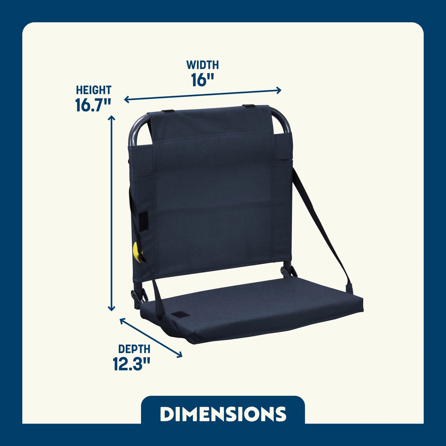 BleacherBack™ - Sweet Comfort Twist