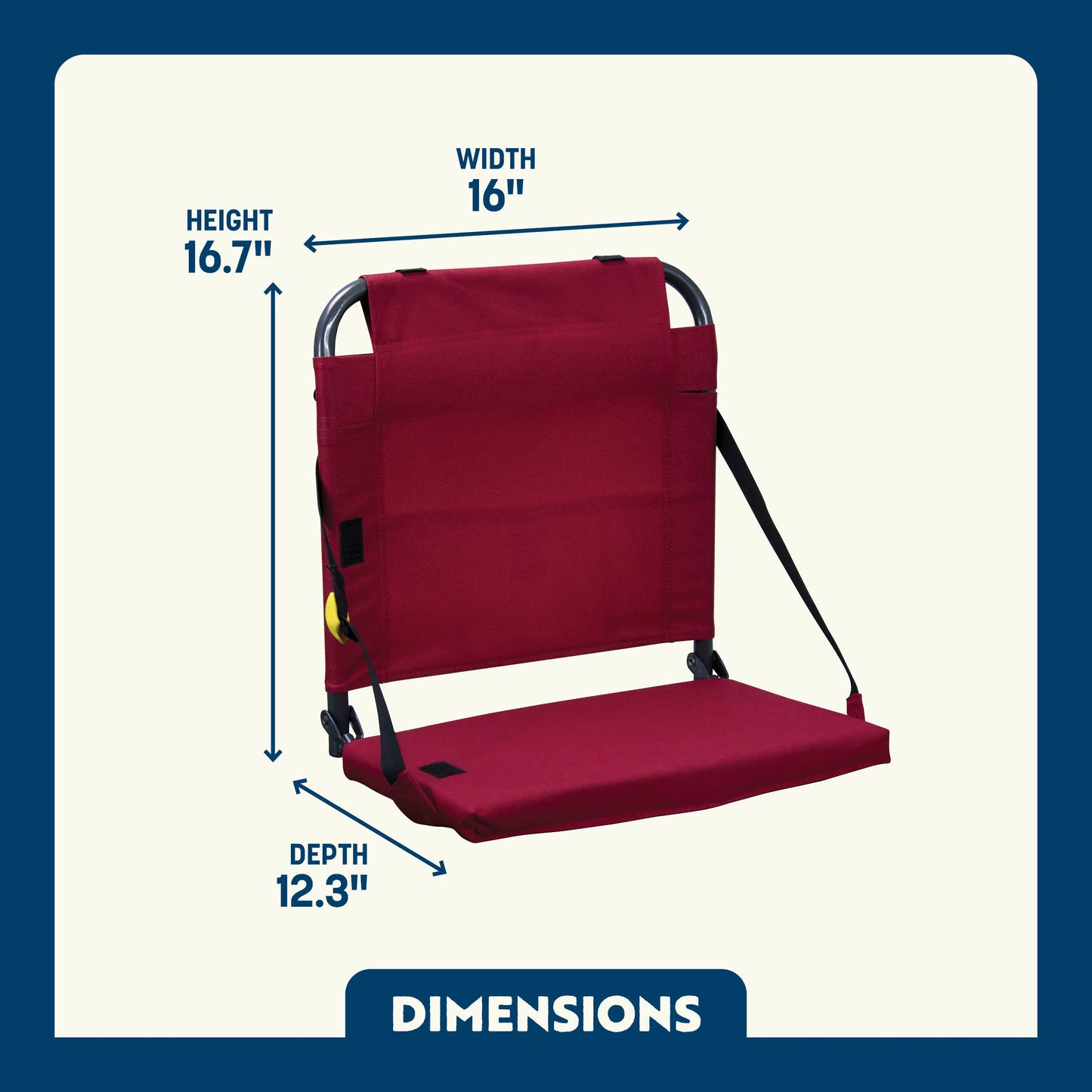 BleacherBack™ - Sweet Comfort Twist