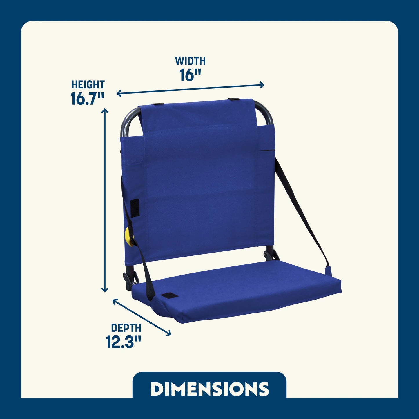 BleacherBack™ - Sweet Comfort Twist