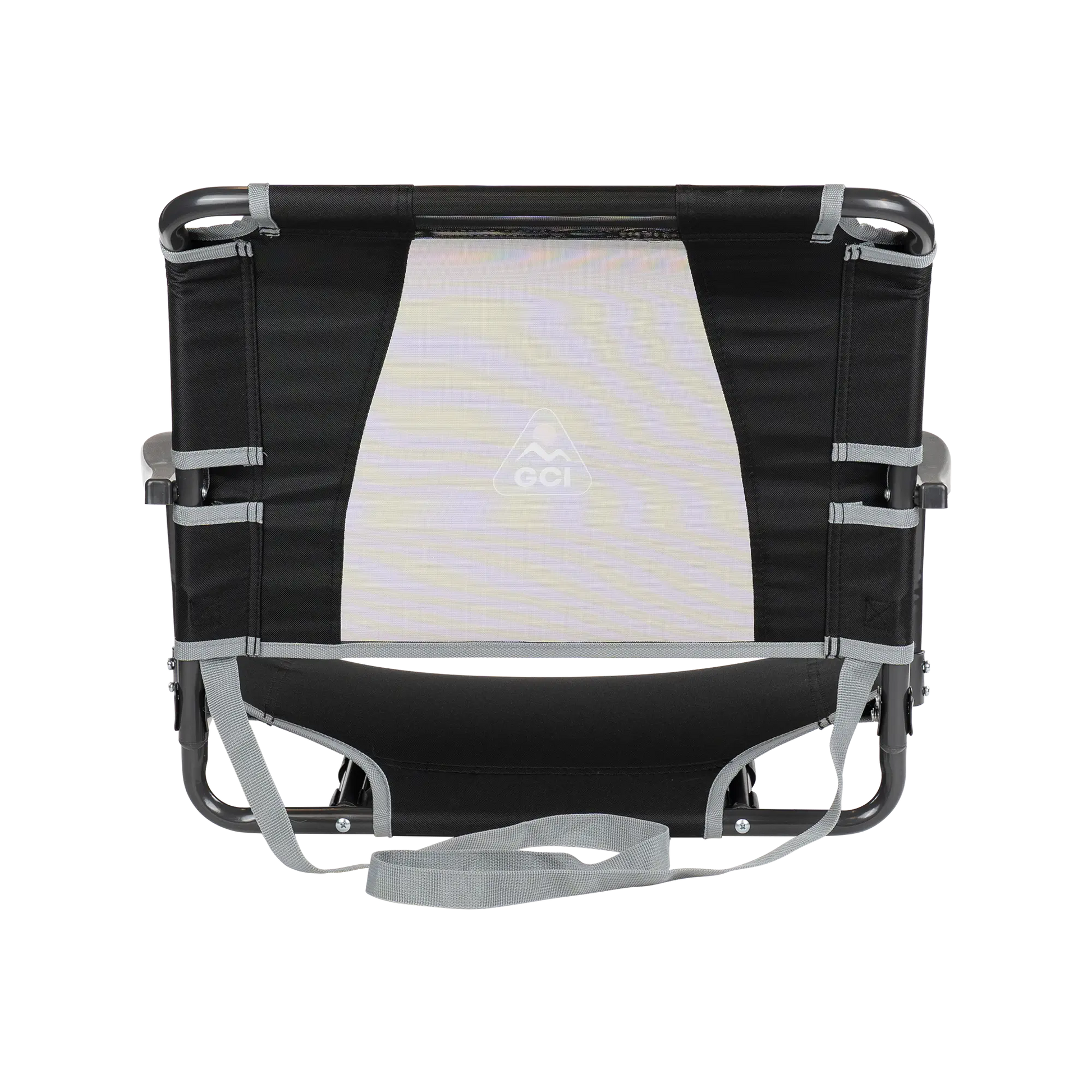 Big Comfort Stadium Chair™ with Armrests - Steel Refresh