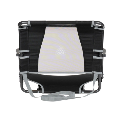 Big Comfort Stadium Chair™ with Armrests - Steel Refresh