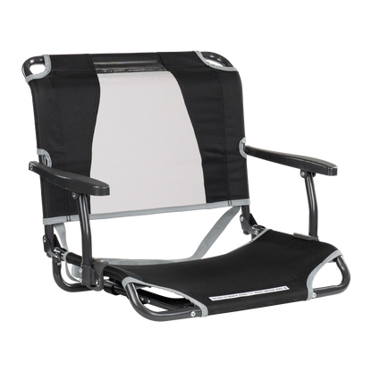 Big Comfort Stadium Chair™ with Armrests - Steel Refresh