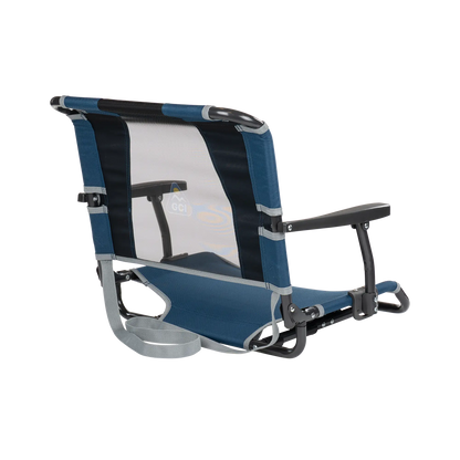 Big Comfort Stadium Chair™ with Armrests - Steel Refresh