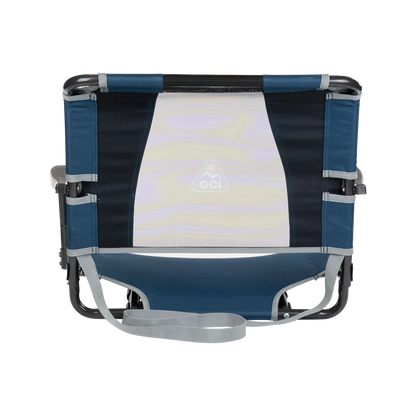 Big Comfort Stadium Chair™ with Armrests - Steel Refresh