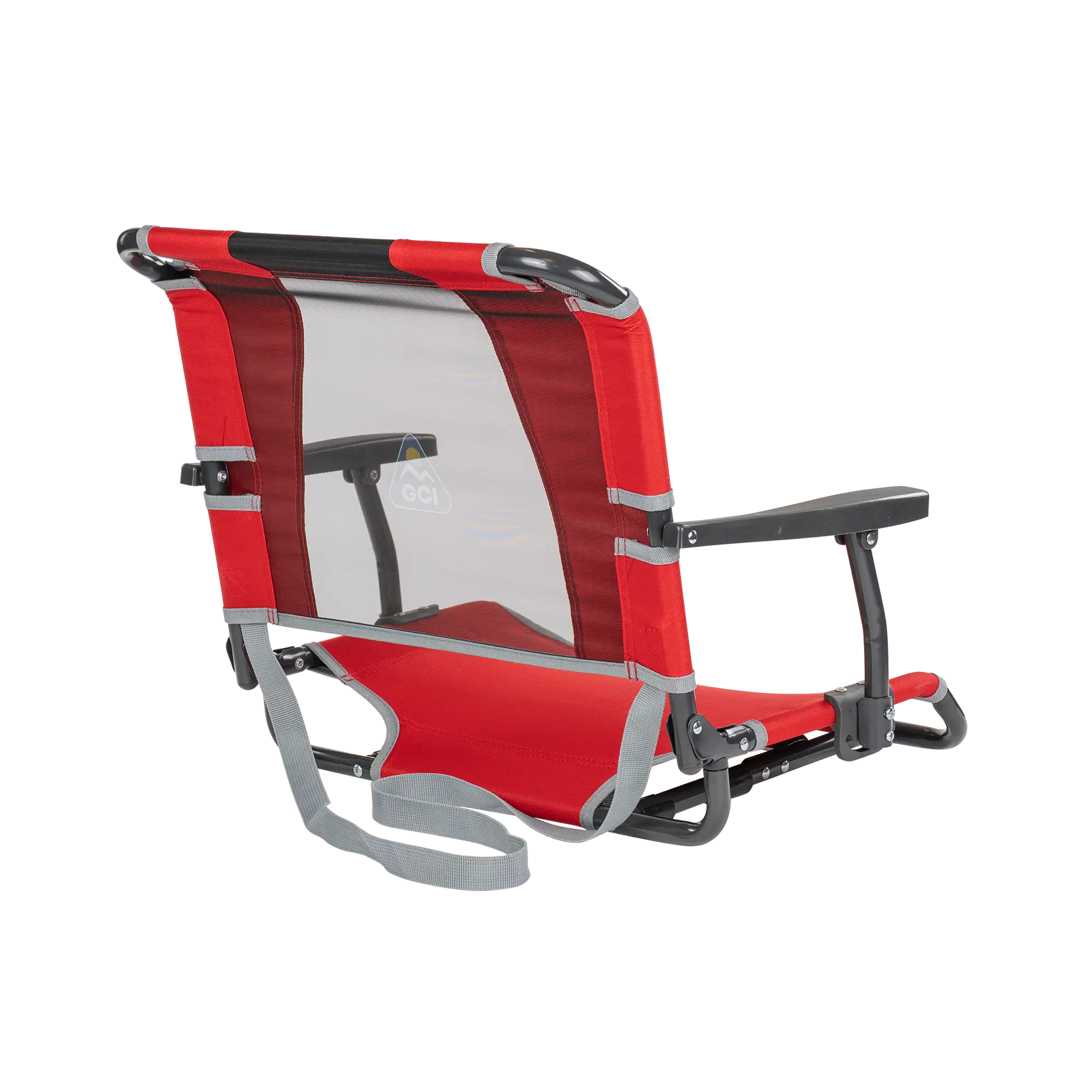 Big Comfort Stadium Chair™ with Armrests - Steel Refresh