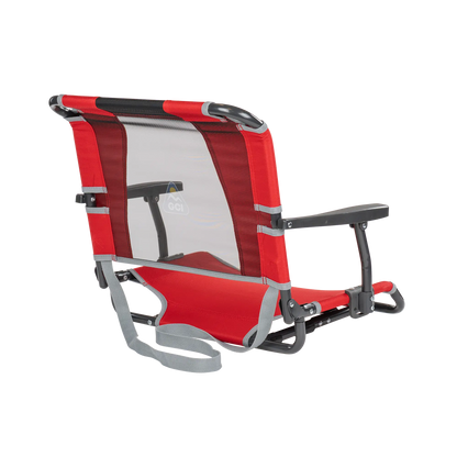 Big Comfort Stadium Chair™ with Armrests - Steel Refresh