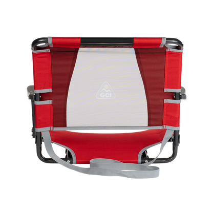Big Comfort Stadium Chair™ with Armrests - Steel Refresh