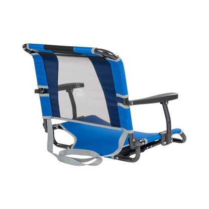 Big Comfort Stadium Chair™ with Armrests - Steel Refresh