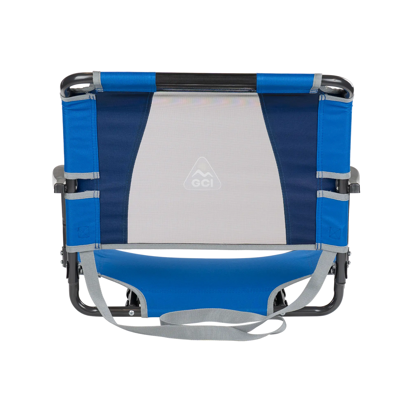 Big Comfort Stadium Chair™ with Armrests - Steel Refresh