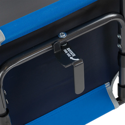 Big Comfort Stadium Chair™ with Armrests - Steel Refresh
