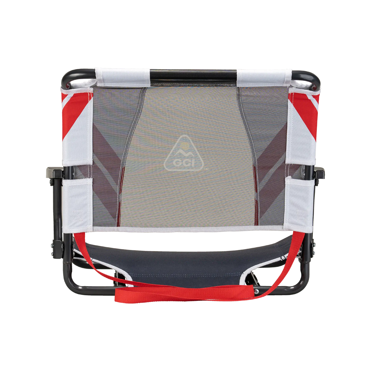 Big Comfort Stadium Chair™ with Armrests - Steel Refresh