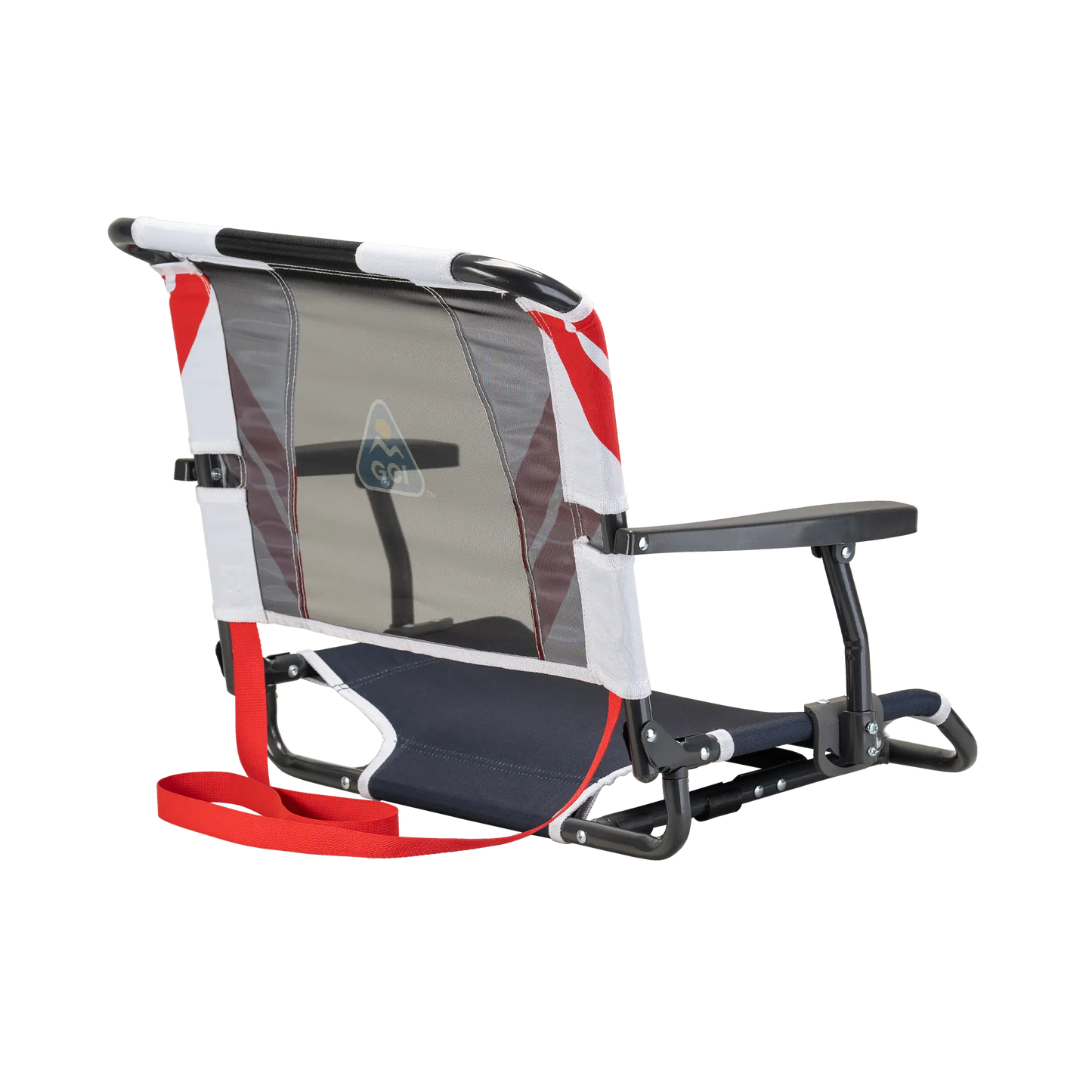 Big Comfort Stadium Chair™ with Armrests - Steel Refresh