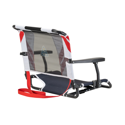 Big Comfort Stadium Chair™ with Armrests - Steel Refresh