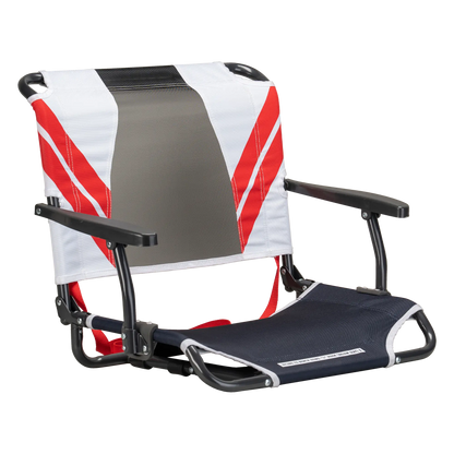 Big Comfort Stadium Chair™ with Armrests - Steel Refresh