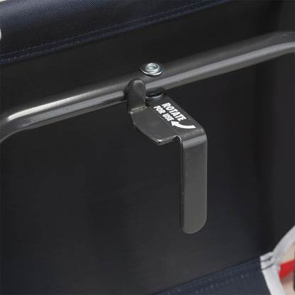Big Comfort Stadium Chair™ with Armrests - Steel Refresh