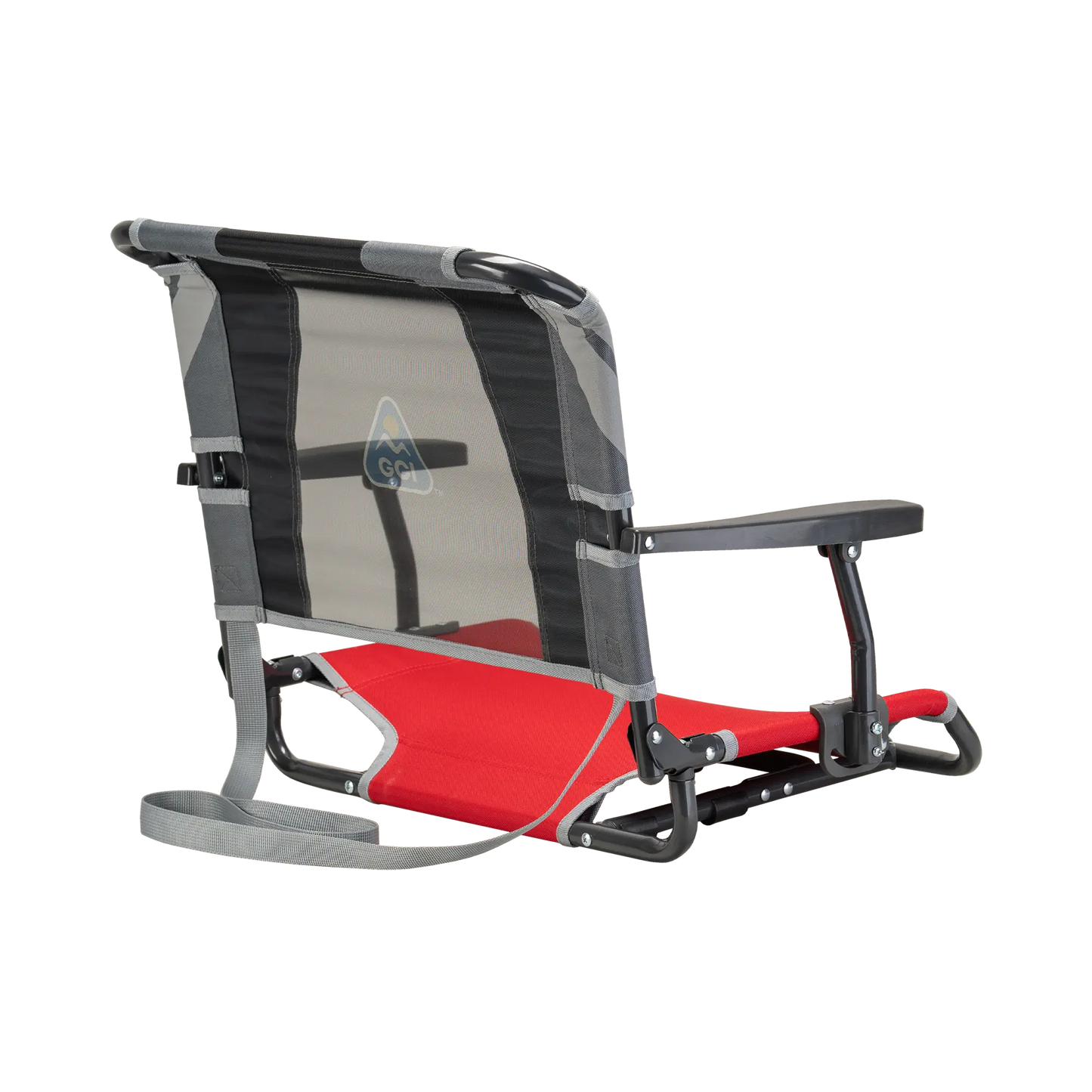 Big Comfort Stadium Chair™ with Armrests - Steel Refresh
