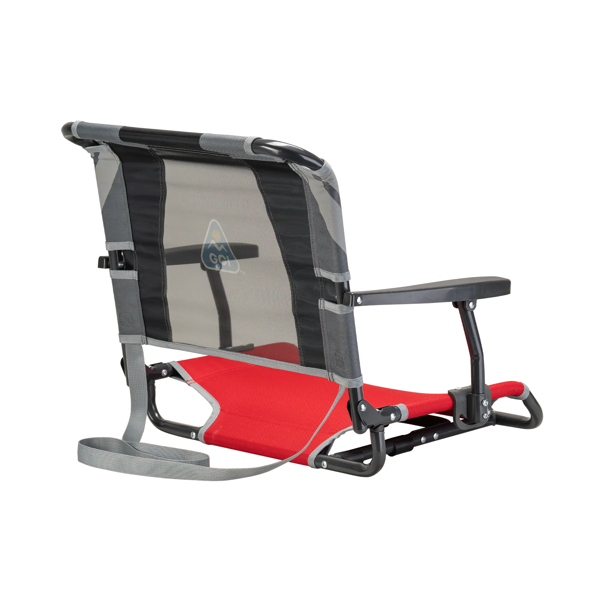 Big Comfort Stadium Chair™ with Armrests - Steel Refresh