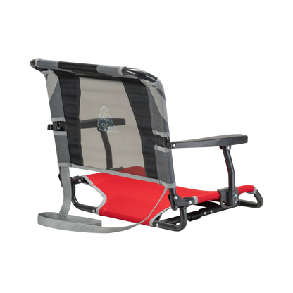 Big Comfort Stadium Chair™ with Armrests - Steel Refresh