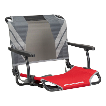 Big Comfort Stadium Chair™ with Armrests - Steel Refresh