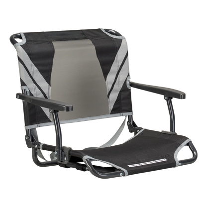Big Comfort Stadium Chair™ with Armrests - Steel Refresh