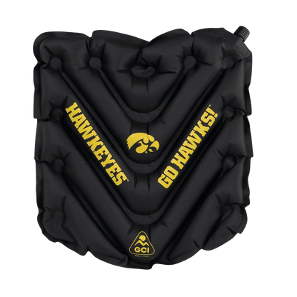 College V Seat™ Inflatable Stadium Cushion - Iowa Hawkeyes - Crisp Comfort Blend