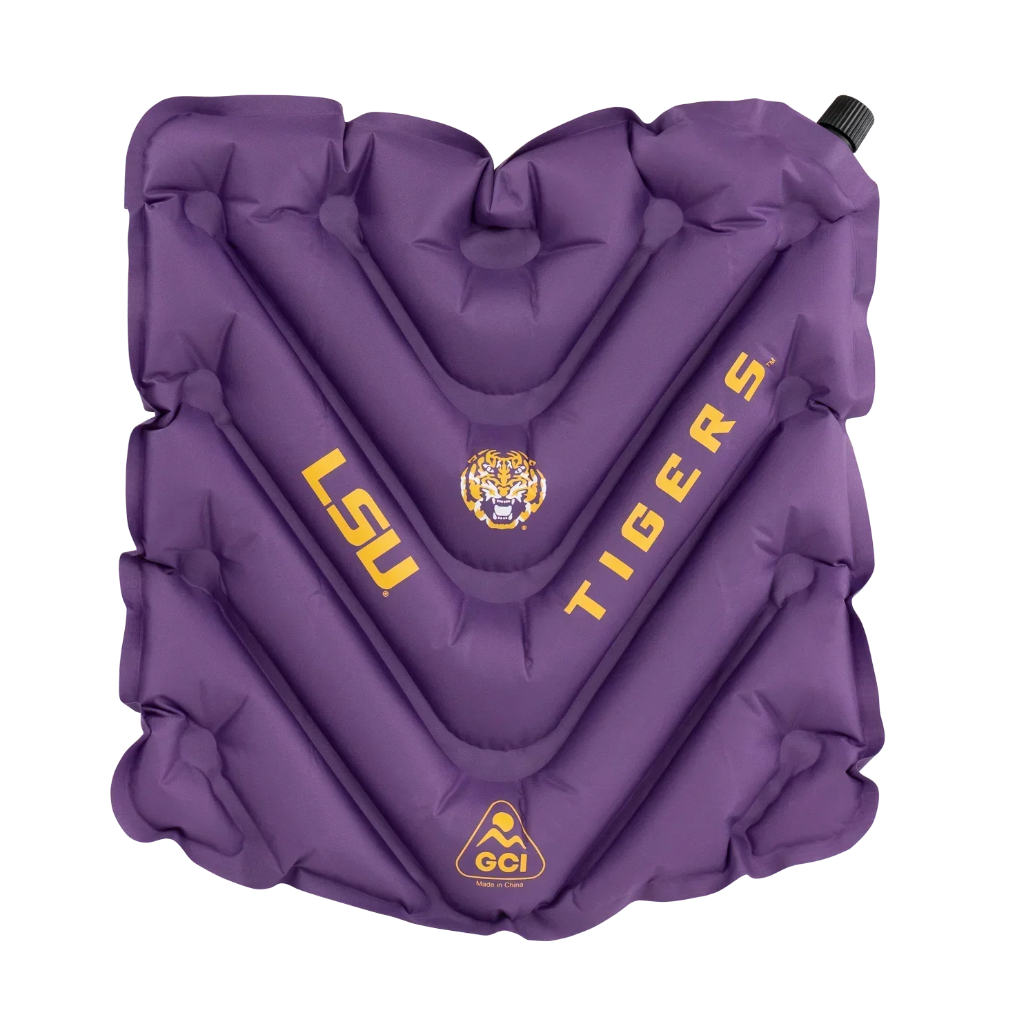 College V Seat™ Inflatable Stadium Cushion - LSU Tigers - Cool Comfort Blend