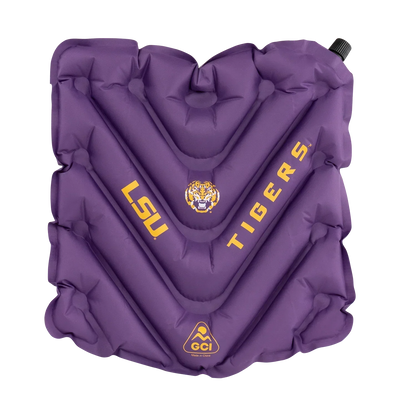 College V Seat™ Inflatable Stadium Cushion - LSU Tigers - Cool Comfort Blend