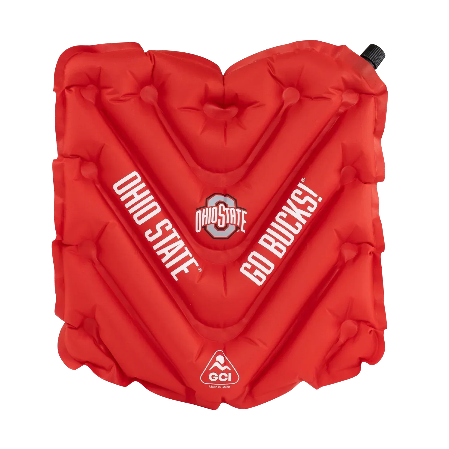 College V Seat™ Inflatable Stadium Cushion - Ohio State Buckeyes - Sweet Comfort Splash
