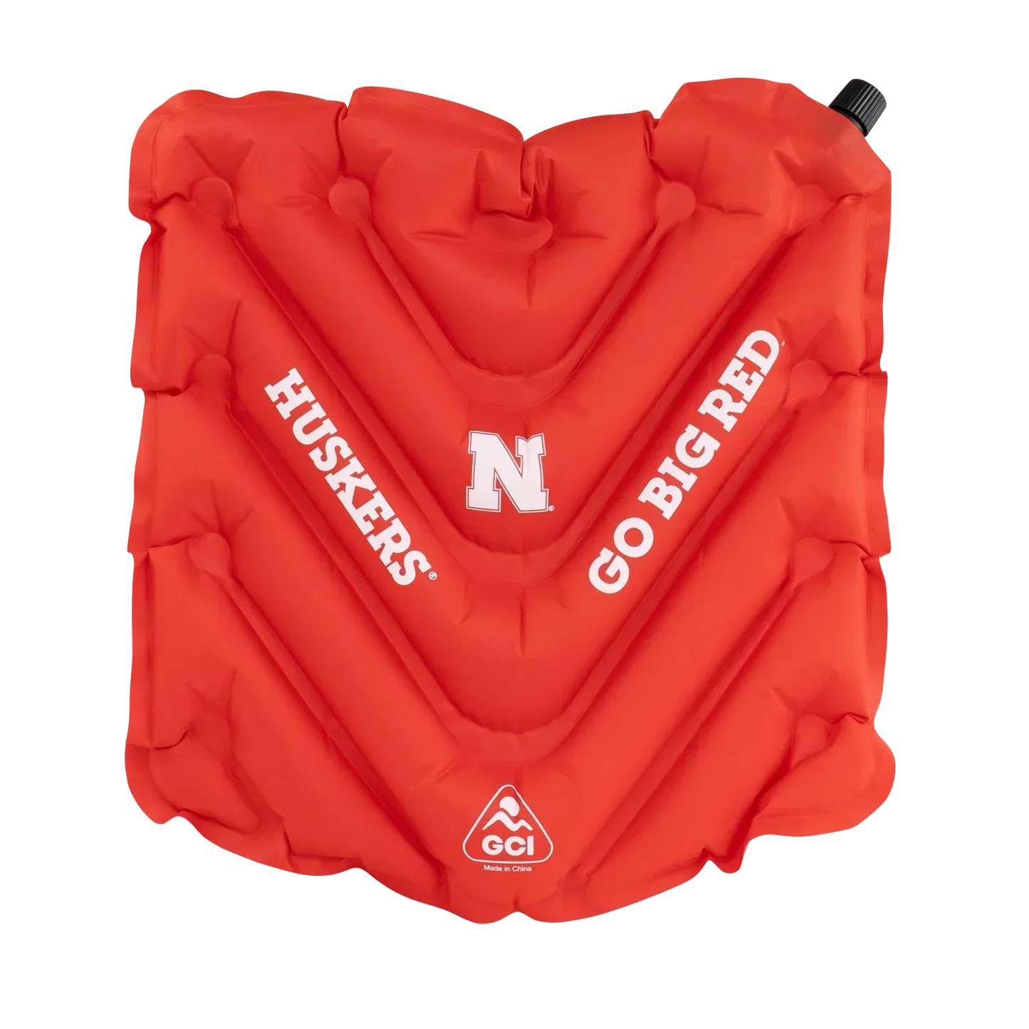 College V Seat™ Inflatable Stadium Cushion - Nebraska Cornhuskers - Fresh Comfort Blend