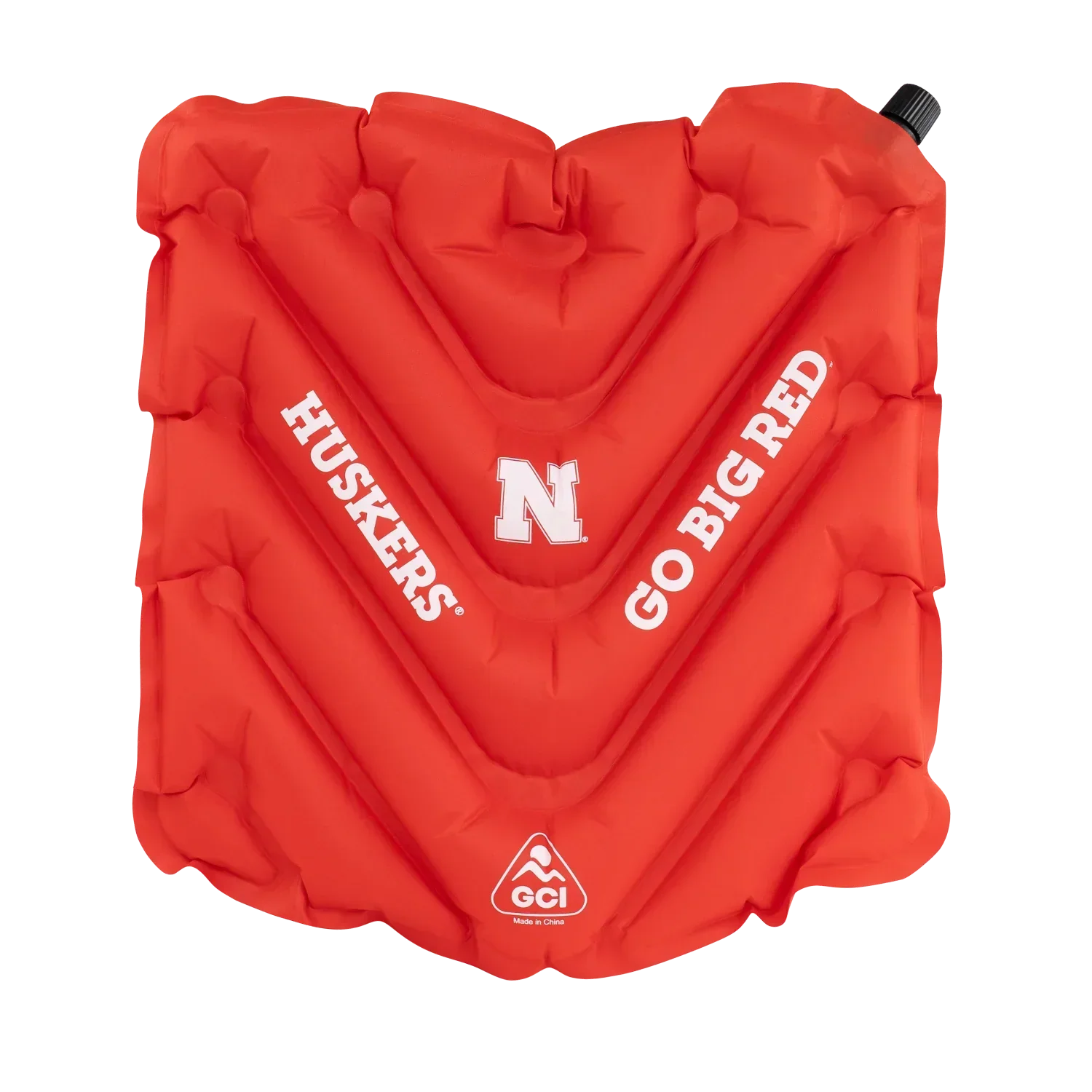 College V Seat™ Inflatable Stadium Cushion - Nebraska Cornhuskers - Fresh Comfort Blend