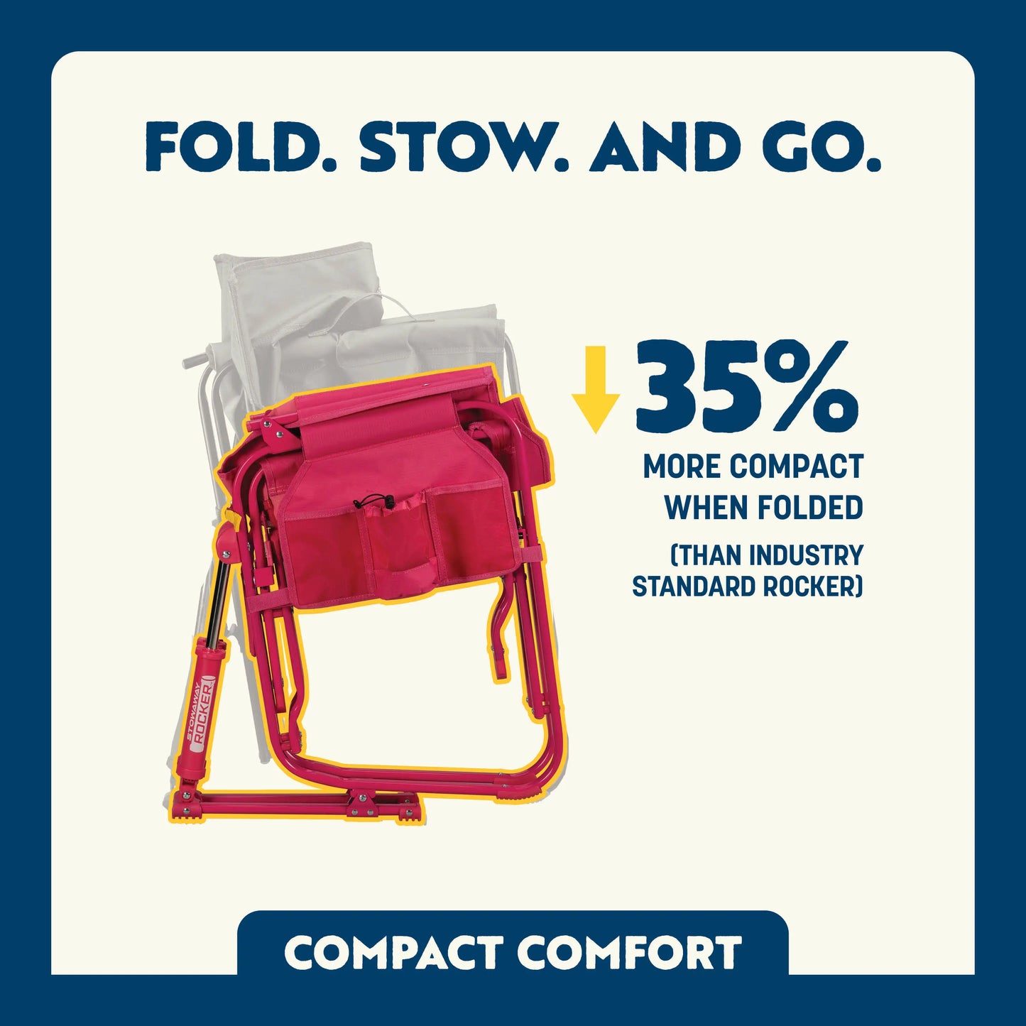 Stowaway Rocker™ - Classic Comfort Blend