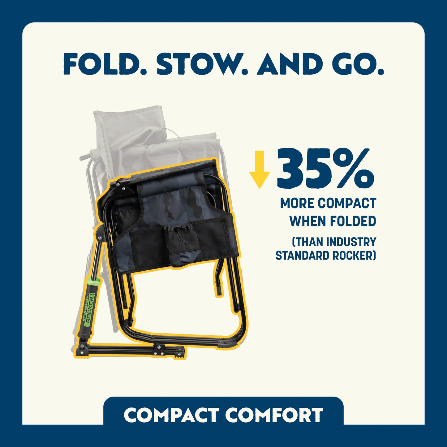 Stowaway Rocker™ - Classic Comfort Blend