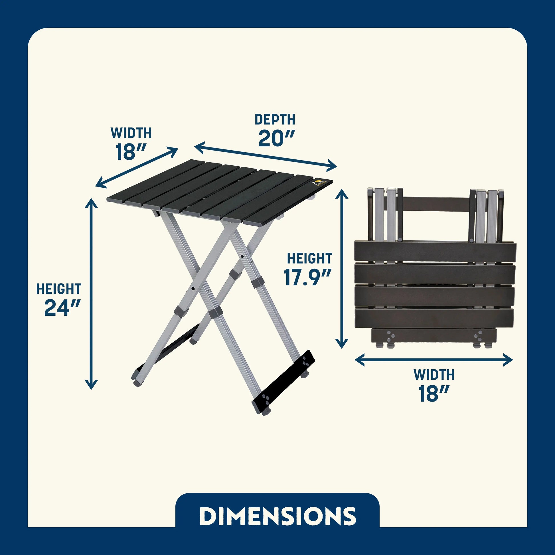 Compact Camp Table 20™ - Juicy Refresh