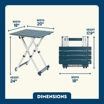 Compact Camp Table 20™ - Cool Blend