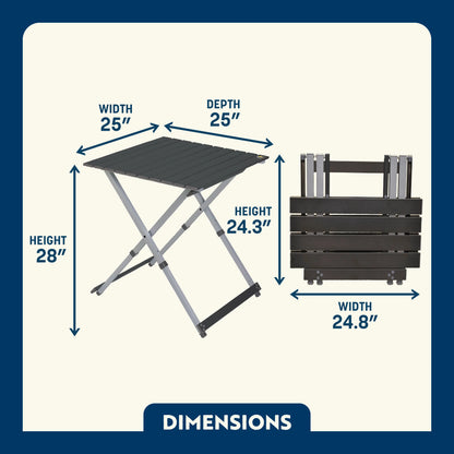 Compact Camp Table 25™ - Daily Splash