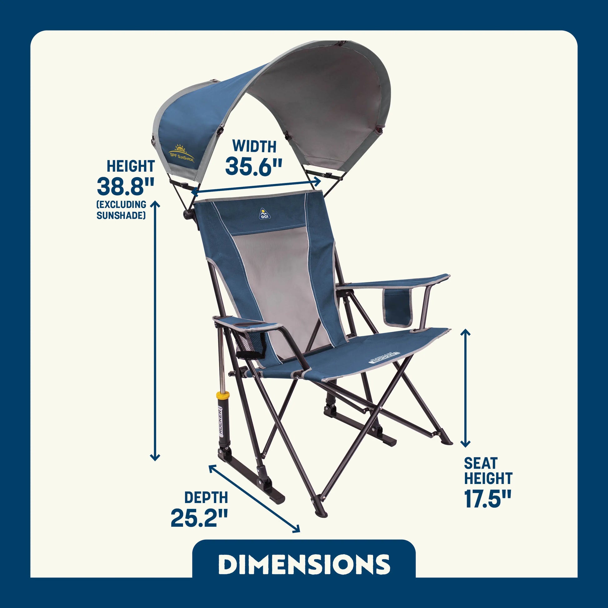 SunShade Rocker™ - Bright Comfort Refresh