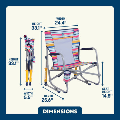 Beach Rocker™ - Sunny Comfort Splash