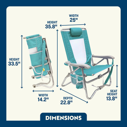 Bi-Fold Beach Chair™ - Sweet Splash