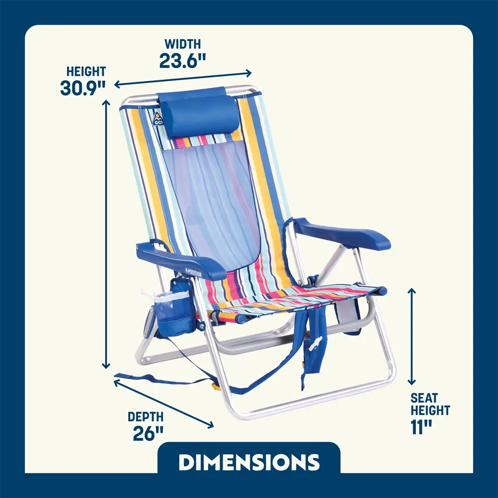 Backpack Beach Chair™ - Daily Sip