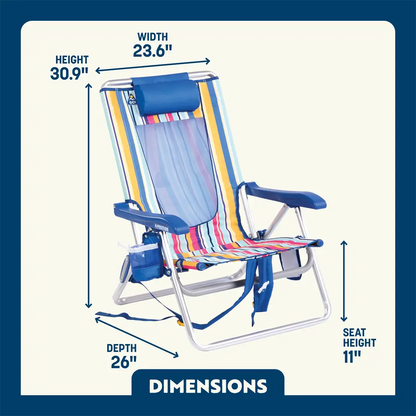 Backpack Beach Chair™ - Daily Sip