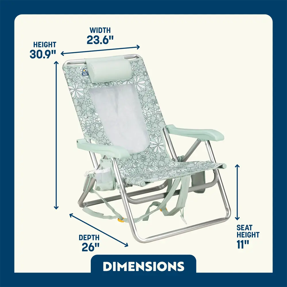 Backpack Beach Chair™ - Daily Sip