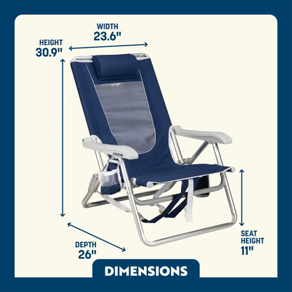 Backpack Beach Chair™ - Daily Sip
