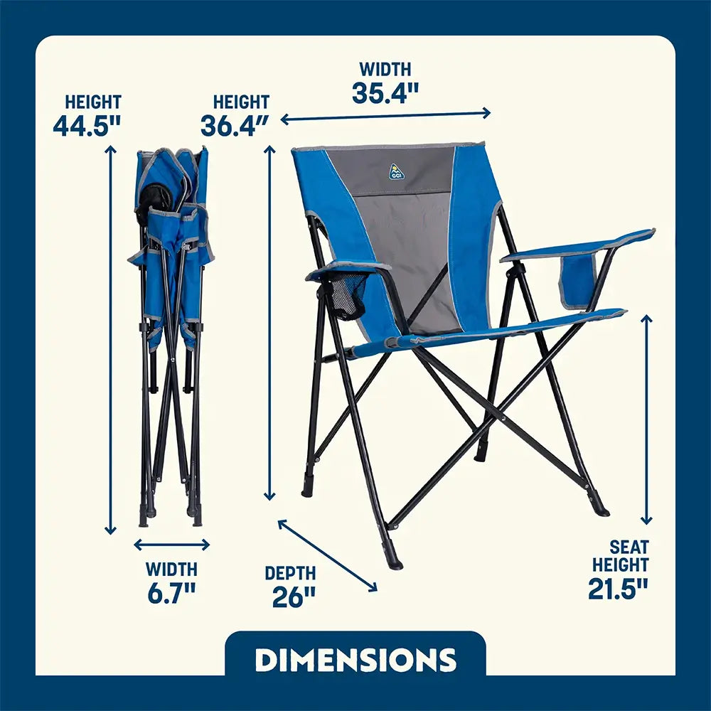 Comfort Quad Chair™ - Steel Blend