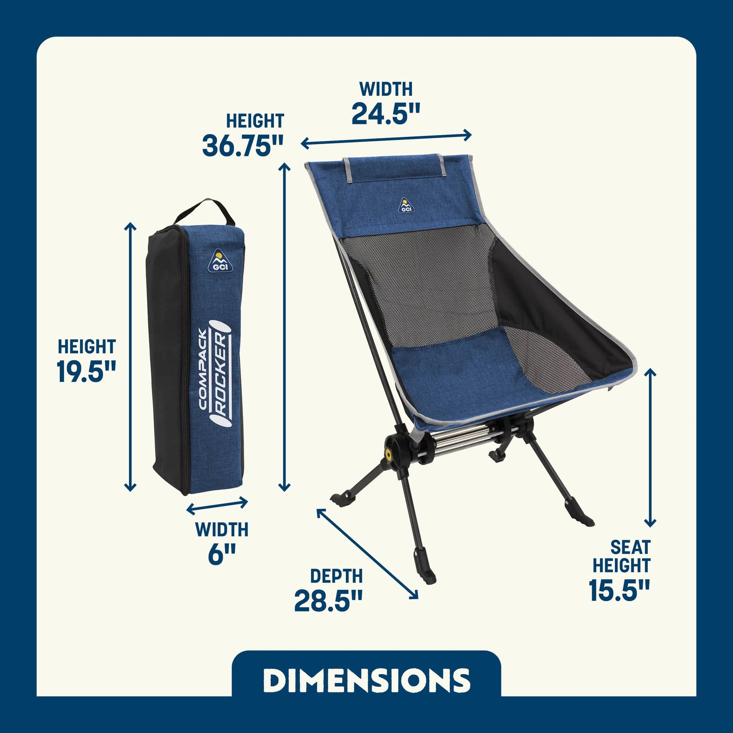 ComPack Rocker™ - Bright Splash