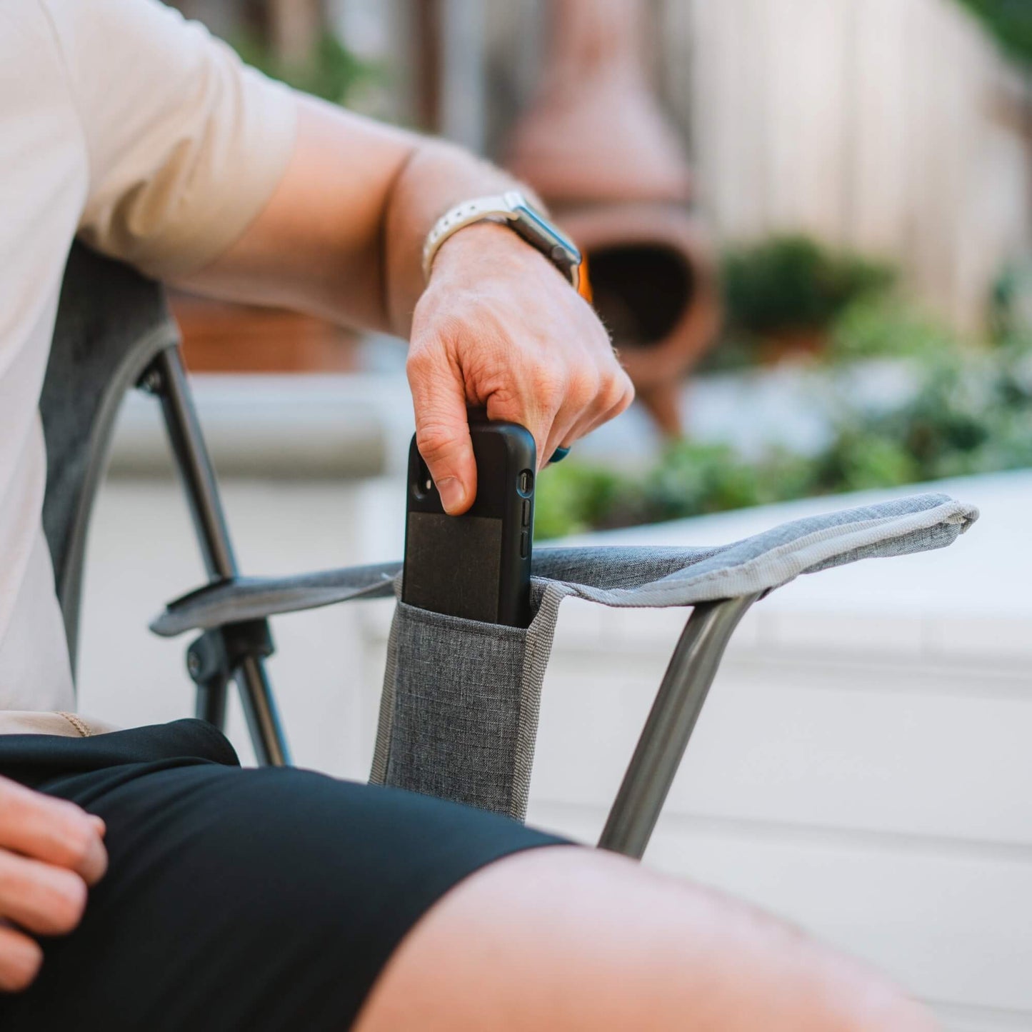 Comfort Quad Chair™ - Steel Blend