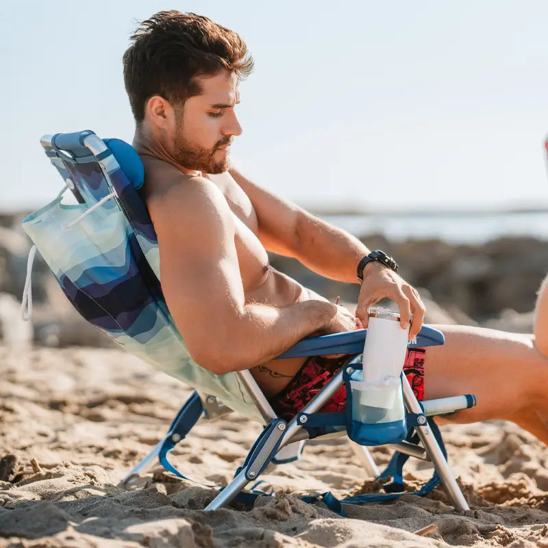 Backpack Beach Chair™ - Daily Sip