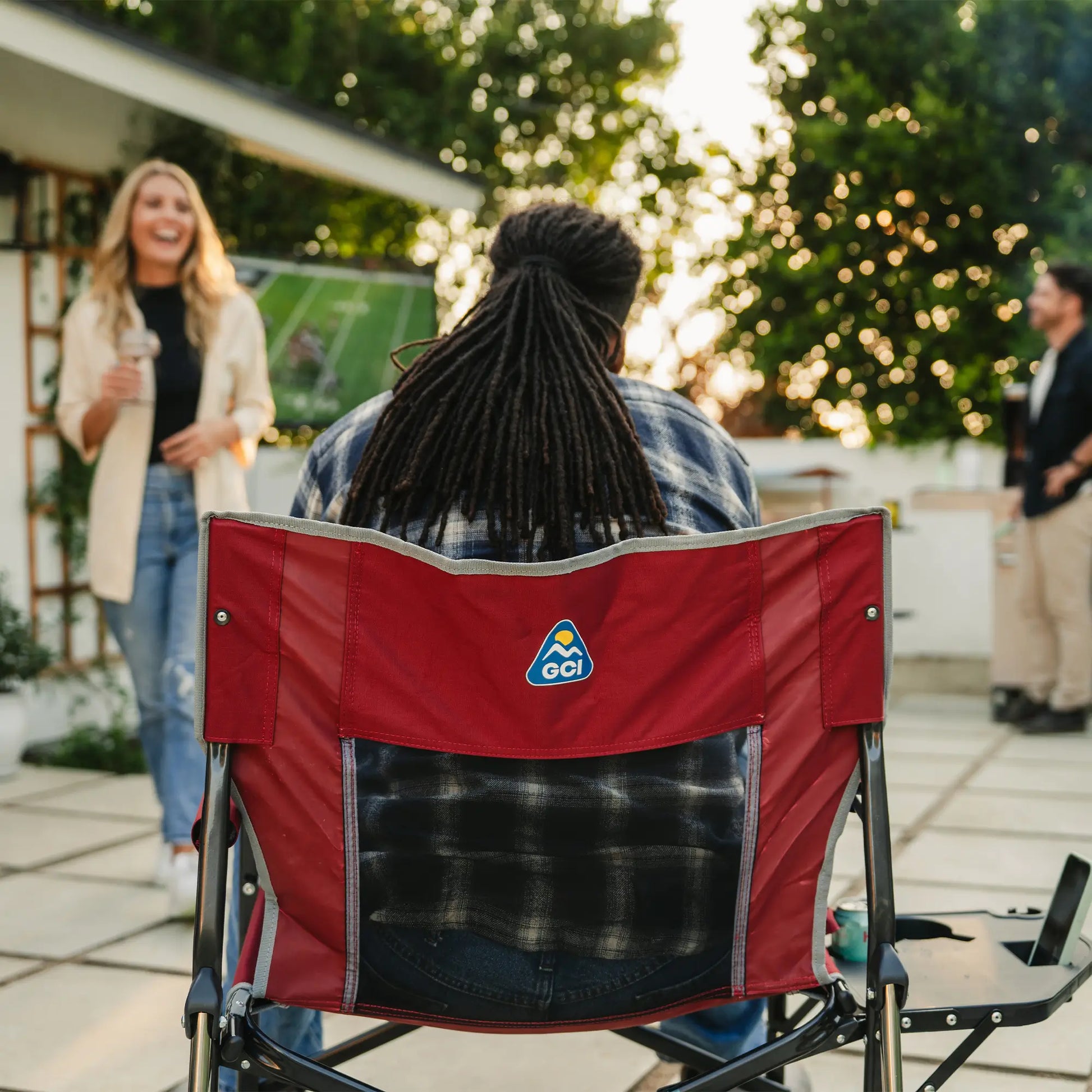 Freestyle Rocker XL™ with Side Table - Sweet Comfort Refresh