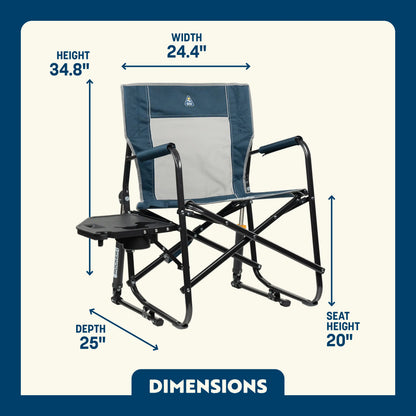 Freestyle Rocker™ with Side Table - Easy Comfort Refresh