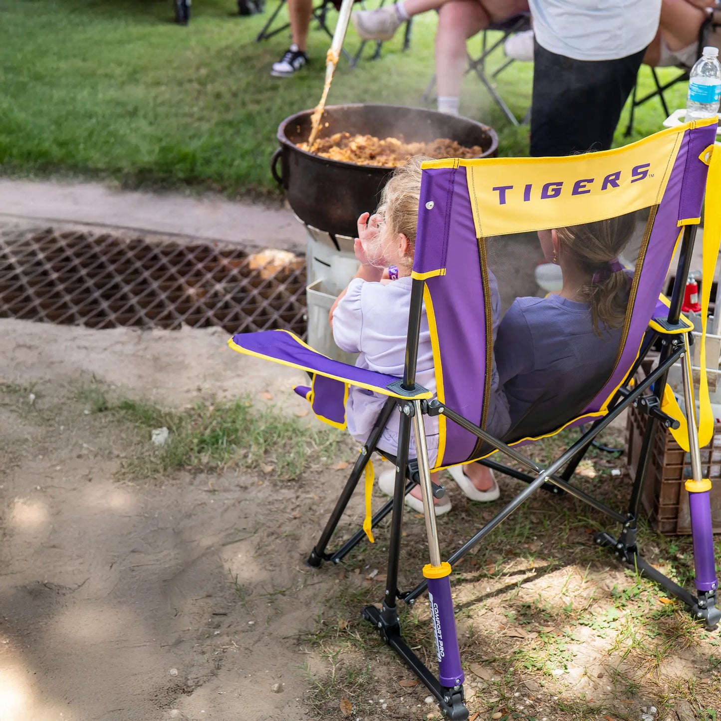 College Comfort Pro Rocker™ - LSU Tigers - Fresh Comfort Refresh