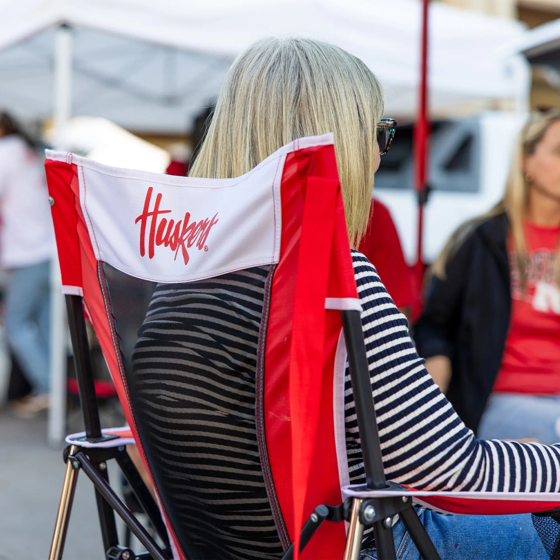 College Comfort Pro Rocker™ - Nebraska Cornhuskers - Daily Comfort Blend
